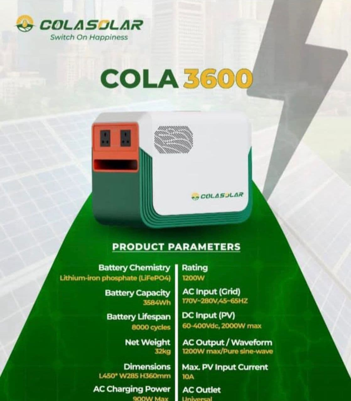 Cola3600